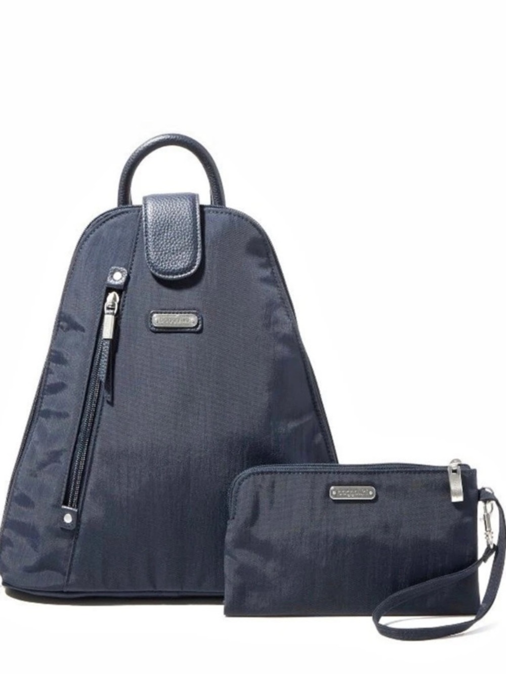 Baggallini Metro Convertible Backpack Black -NWT